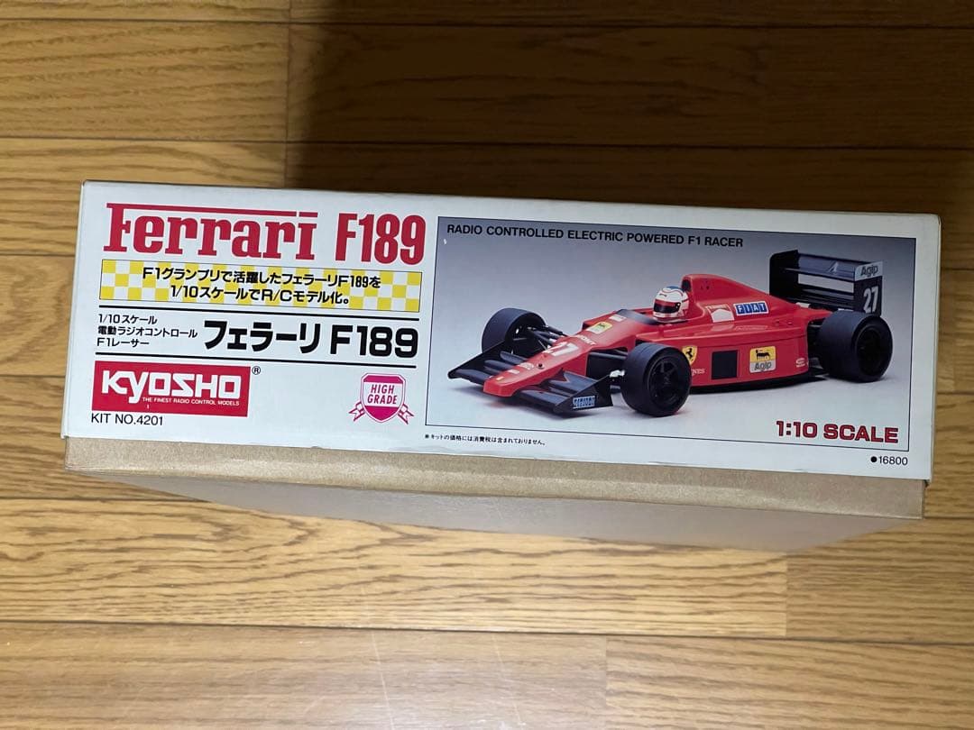希少 KYOSHO Ferrari F189 1/10スケール ラジコンカー - メルカリ