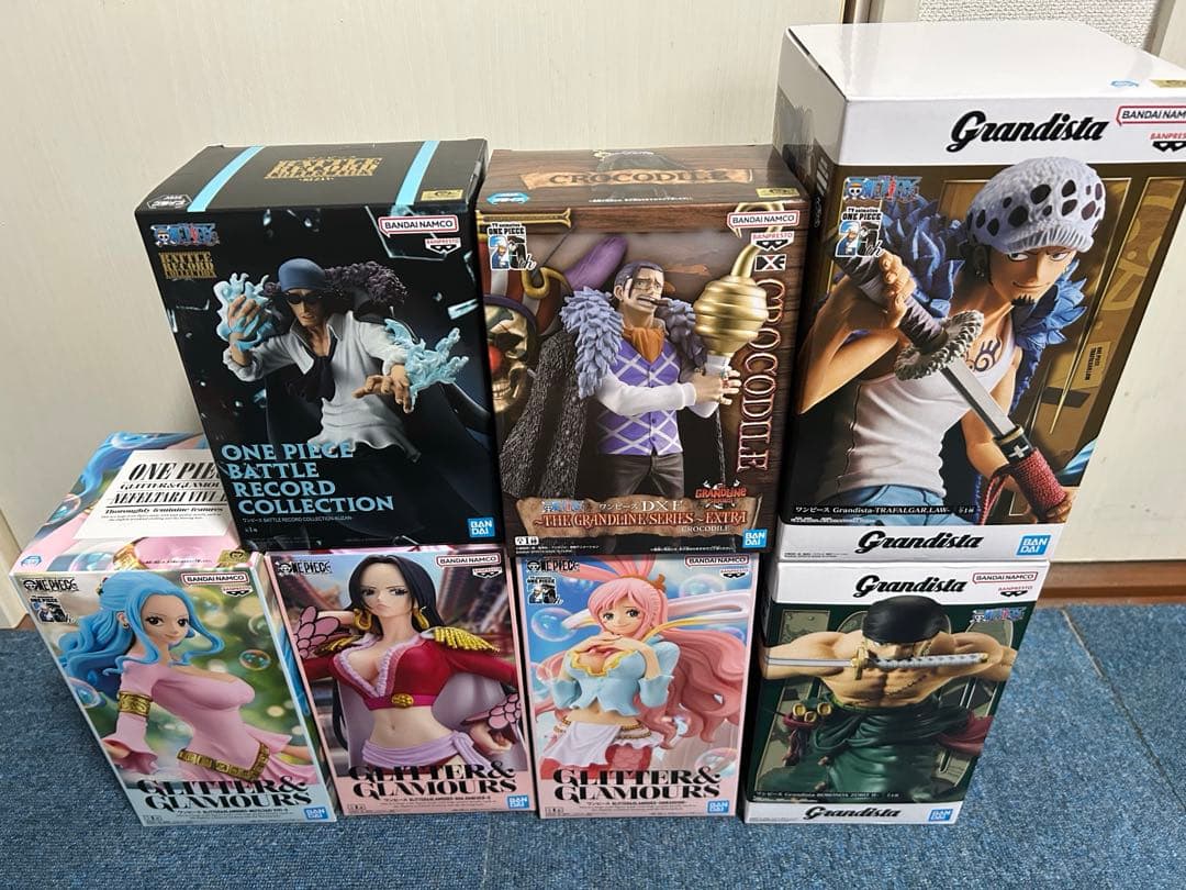 ワンピース ONE PIECE フィギュア7点セット まとめ売り - メルカリ