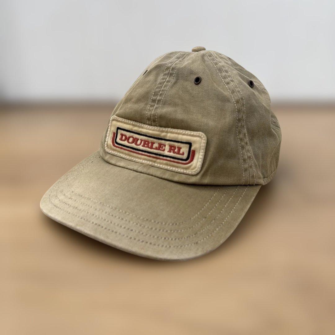 n*a様 正規品◎￼RRL ロゴ キャップ 帽子￼ ラルフローレン ダブルアール 希少☆ RRL(ダブルアールエル) ロゴ スナップバック キャップ (RRL