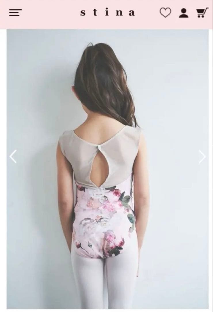 stina・スティナ レオタード ・Jr130〜140 - メルカリ