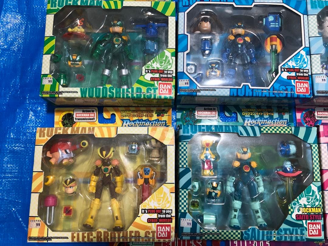ロックマンエグゼ ロッキン フィギュア コンプ品