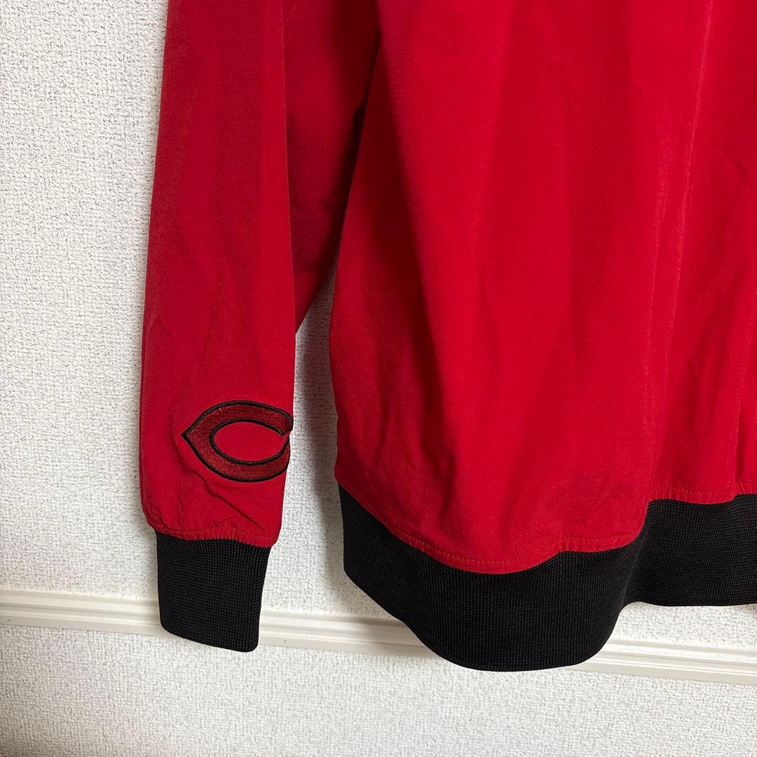 広島東洋カープ ジャケット ma-1 サイズL ロゴ - メルカリ