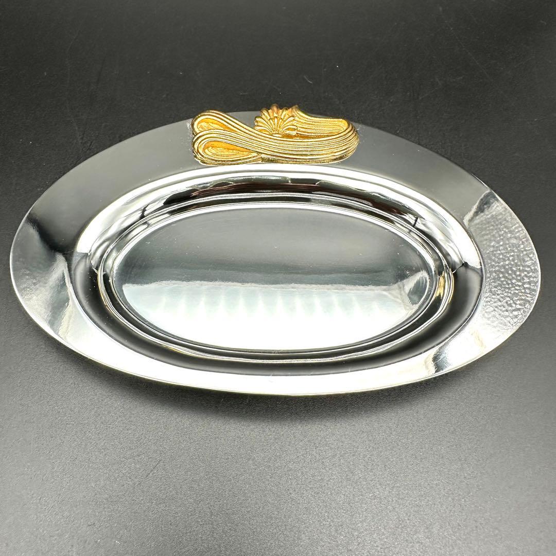 お値下げ】銀座和光WAKO オーバル シルバートレイ 銀仕上げ - メルカリ