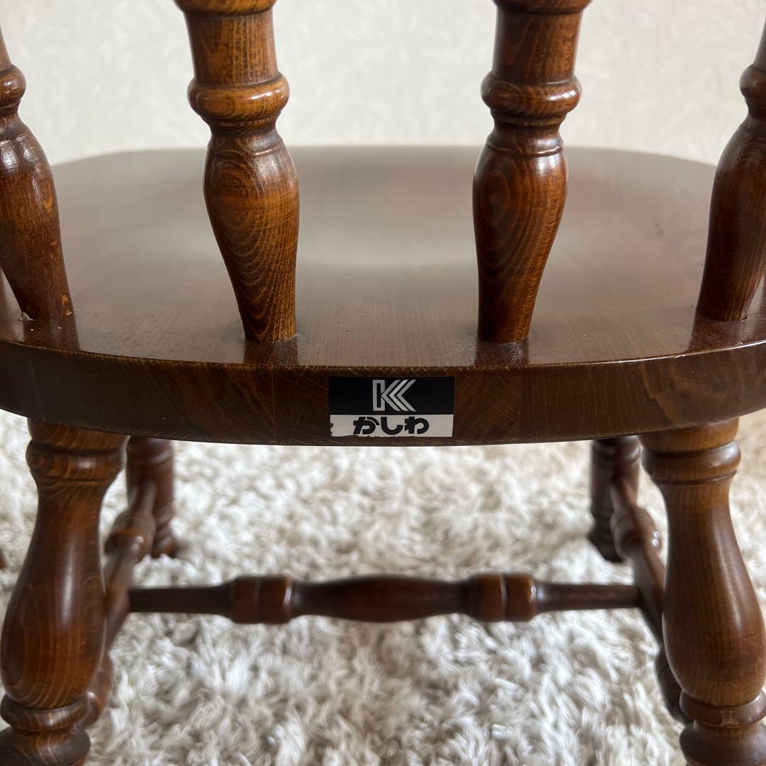 柏木工 ウィンザーチェア オールド ろくろ脚 vintage ヴィンテージ 2脚