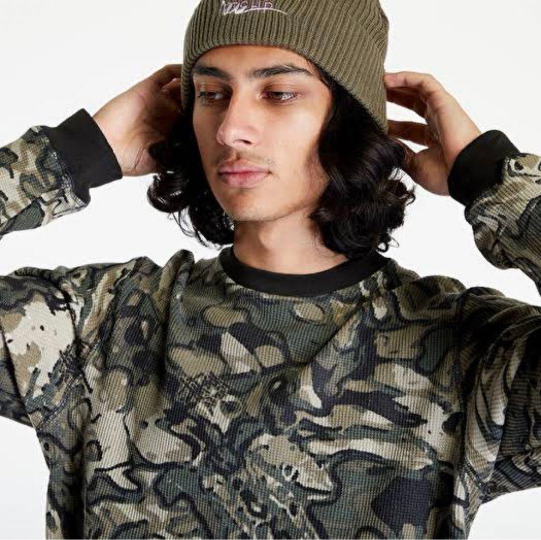 stussy 22aw thermal camo サーマル カモ柄 ロンT - メルカリ