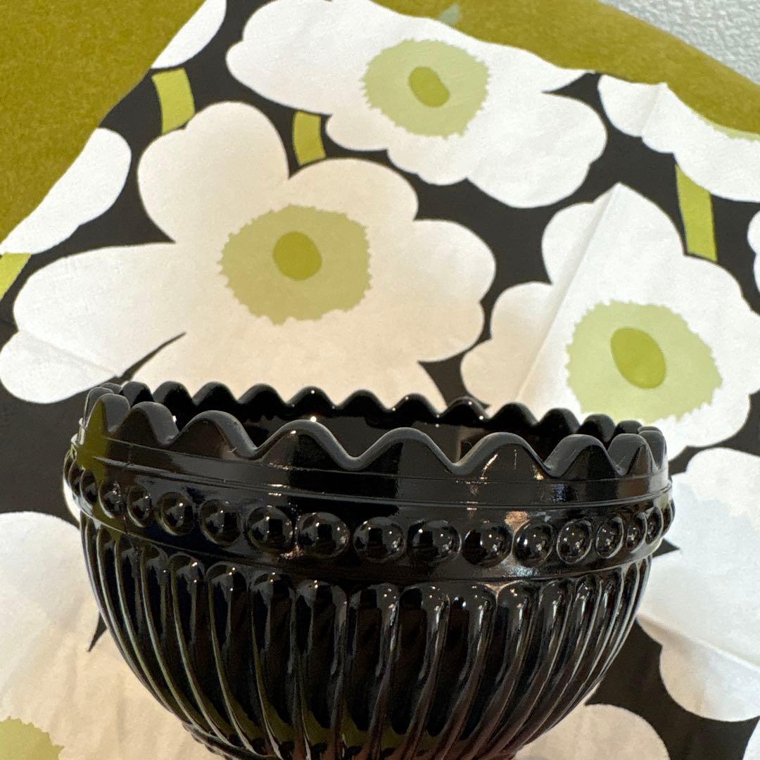 マリメッコ✖️イッタラ マリボウル ブラック スモールサイズ 箱無し 中古