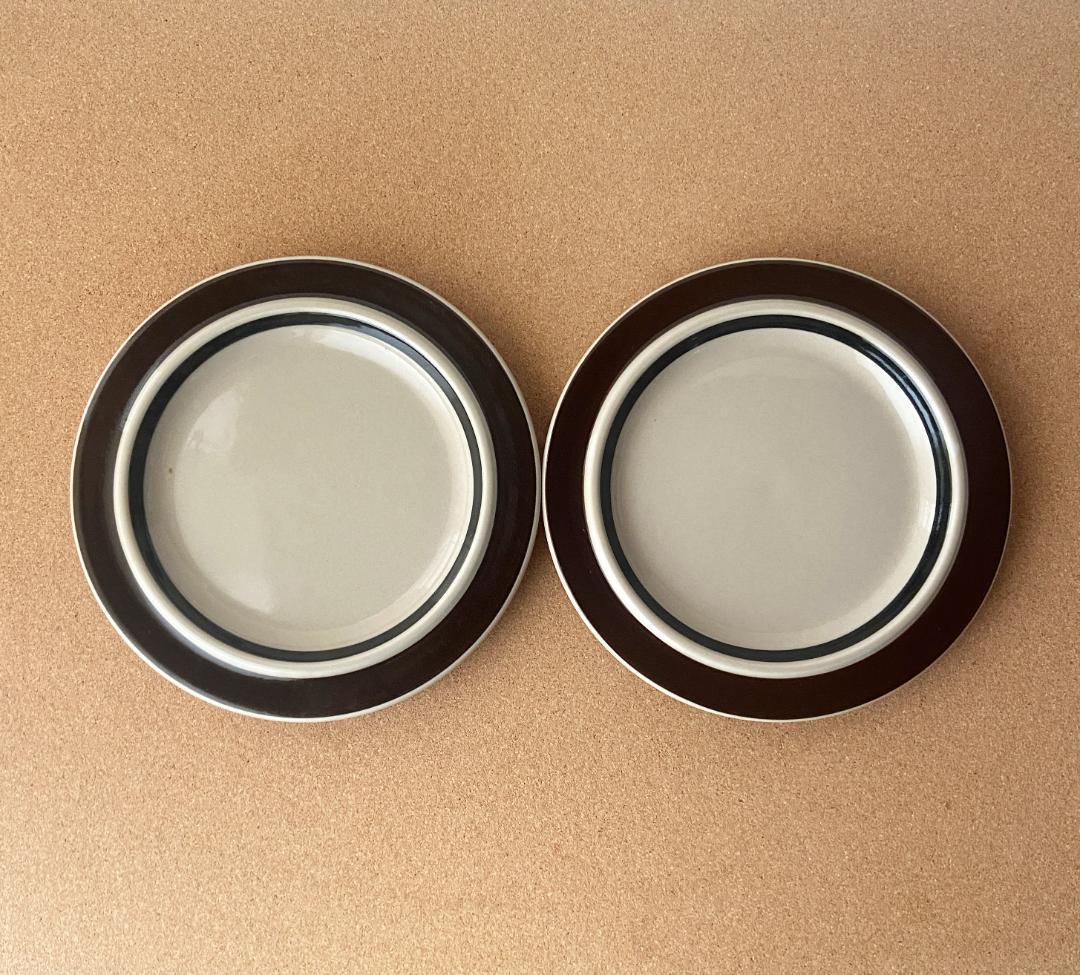 ARABIA Ruija ルイヤ Φ20 ヴィンテージ プレート 2枚 AB ruija (ルイヤ) plate 20.0cm / arabia (アラビア) – 北欧ヴィンテージ