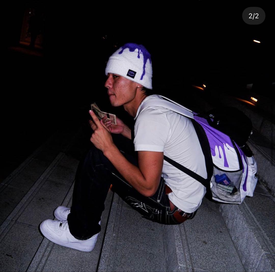 FML DRIP BACKPACK （WHITE） flexwitme - メルカリ