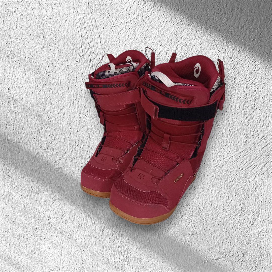 ディーラックス ID スノーボードブーツ 27.5cm　ワインレッド