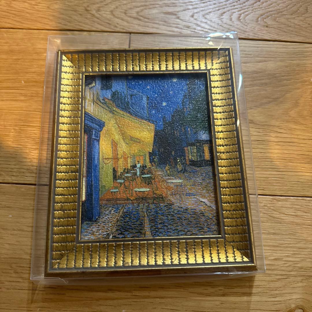 新品 ゴッホ 夜のカフェテラス 17×14 フィンセント・ファン・ゴッホ 「夜のカフェテラス」 | | アトリエ
