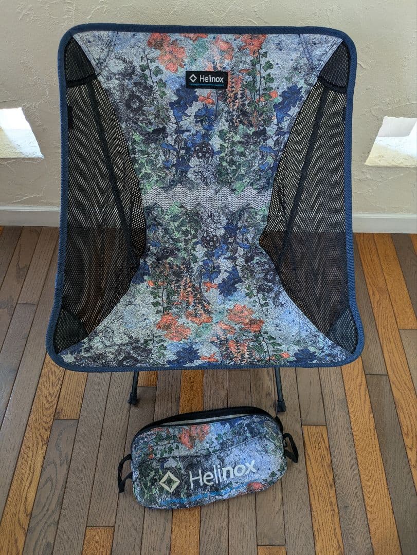 ヘリノックス モンロ イス アウトドアチェアー モンロー チェアワン 花柄
