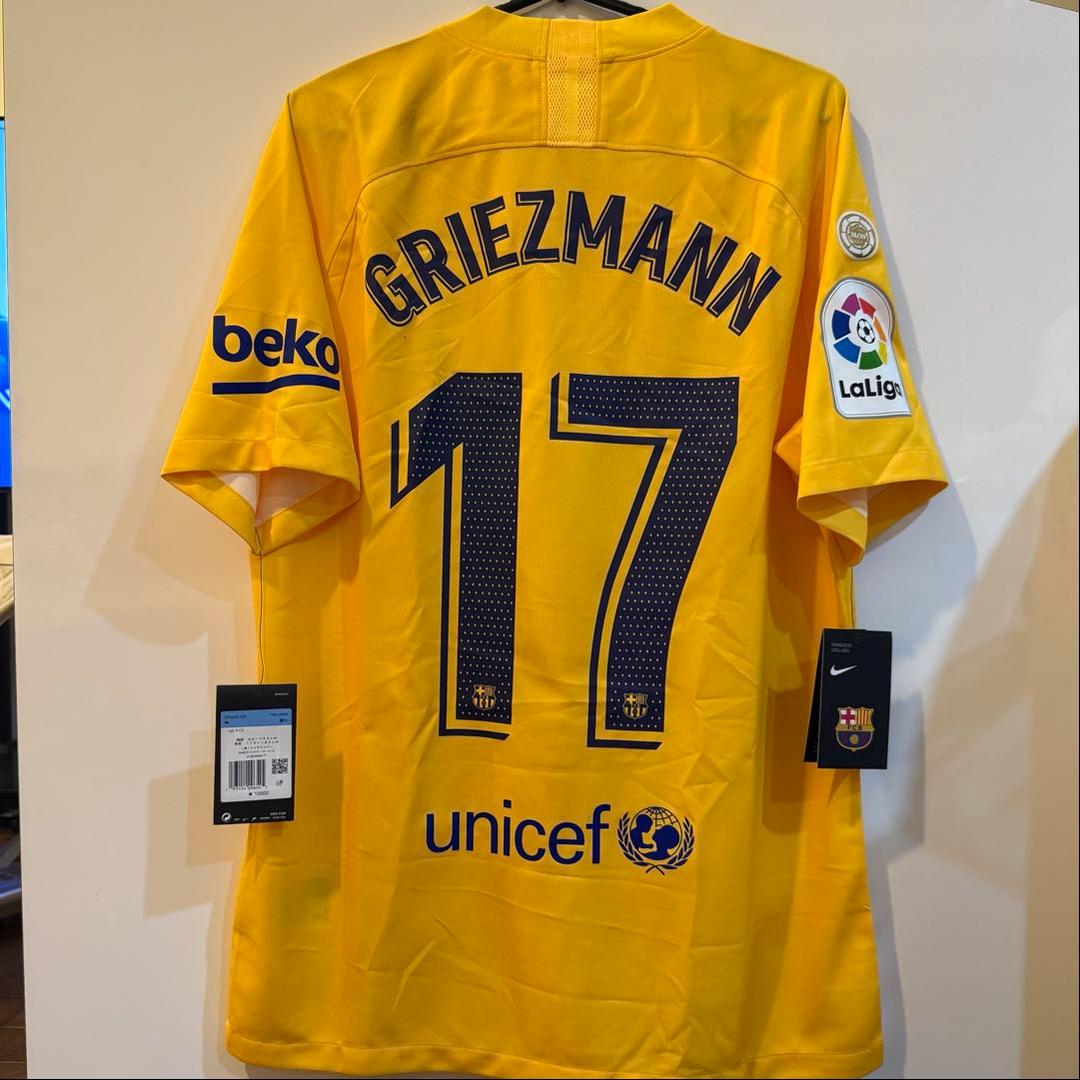 【新品タグ付き】バルセロナ グリーズマン #17 ユニフォーム M weller_gb21
