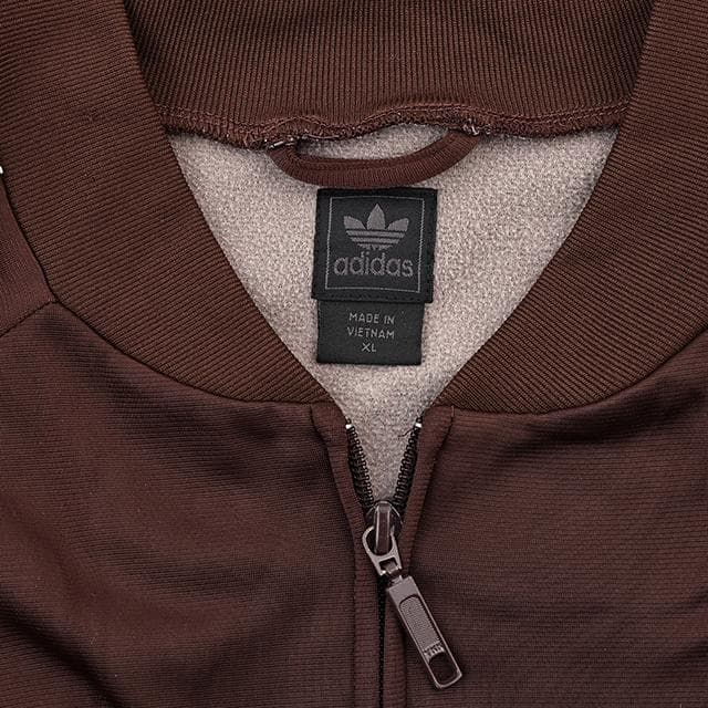 アディダス トラックジャケット 茶色 ジャージ Lサイズ ブラウン