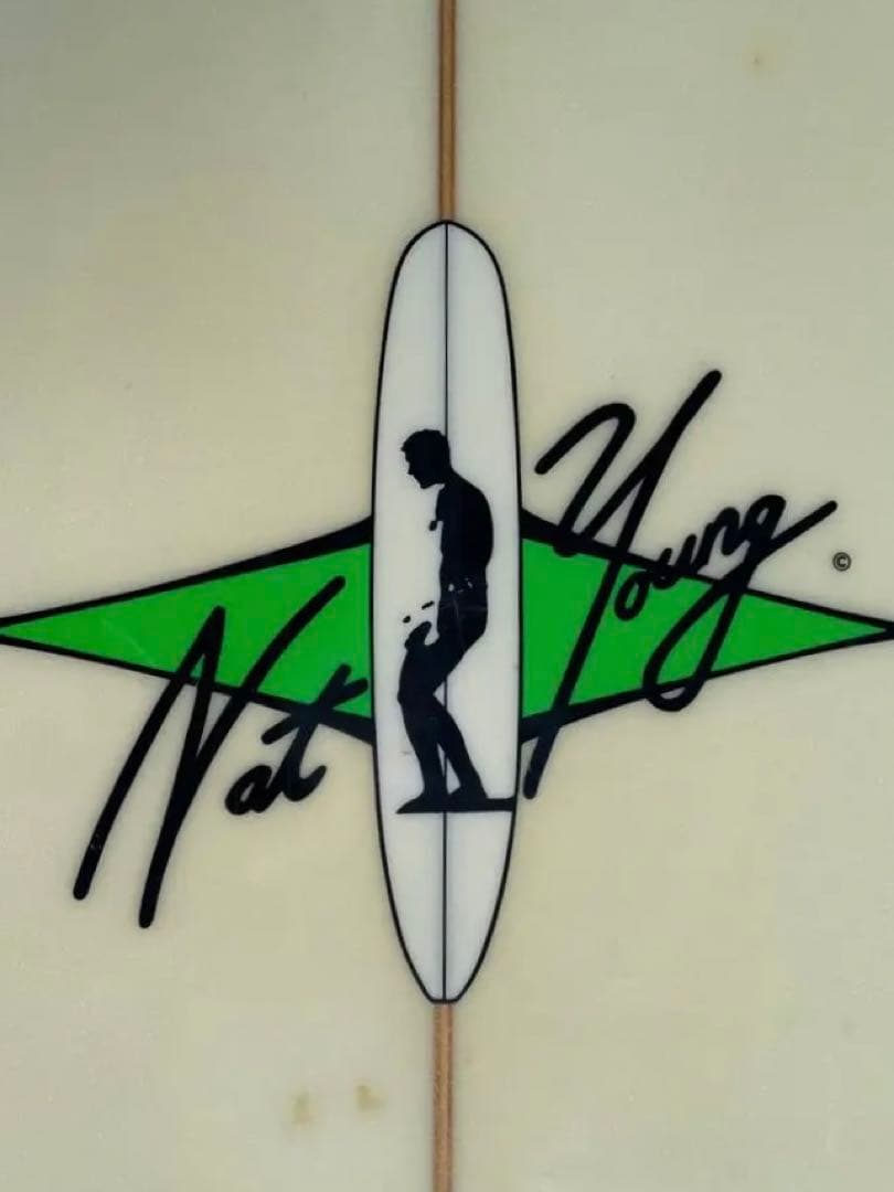 ナットヤング　サーフボード　ミッドレングス　8f ポールハッチンソン　ミニロング ナットヤングサーフボードミッドレングス8f ポールハッチンソンミニロング