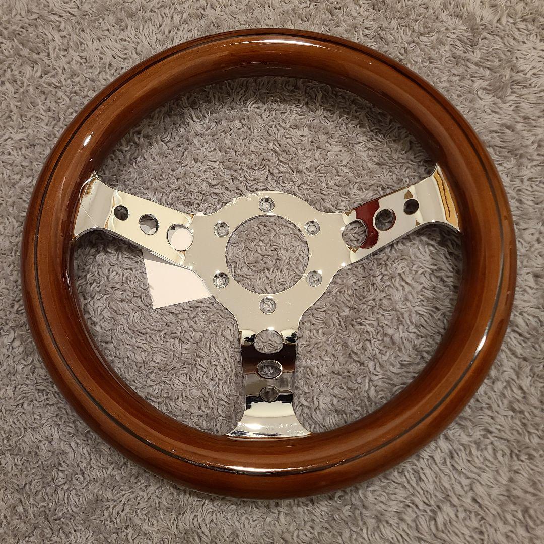 小径ハンドル ウッドハンドル290mm　29Φ　ステアリング 旧車 楽天市場】ステアリング φ290mm 29φ ウッド 木目 ハンドル 極小 交換