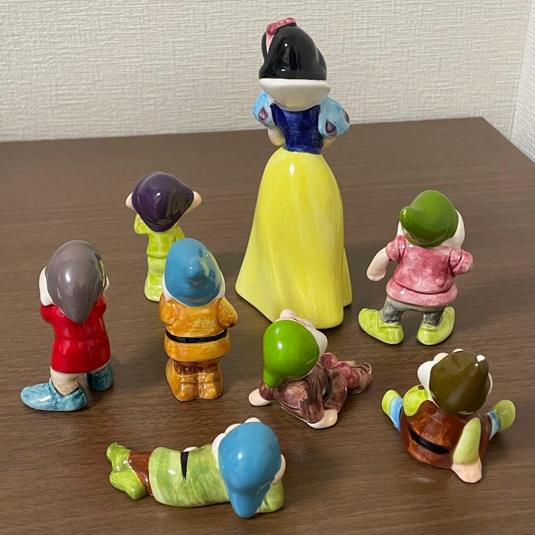 超希少 ビンテージ ディズニーランド 白雪姫と七人の小人 陶器
