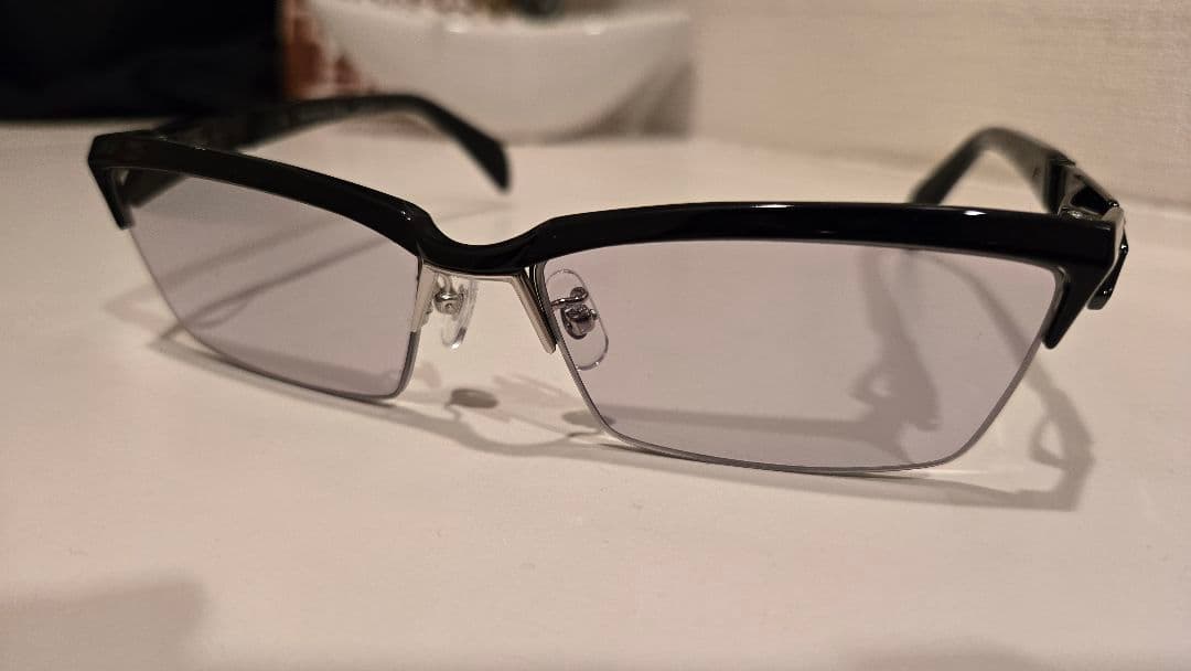 哀川翔 SAMURAI SHOW SS-J226#1 2025年最新モデル SAMURAI SHO サムライショウ メガネ SS-J226 col.1 59mm ブラック 日本