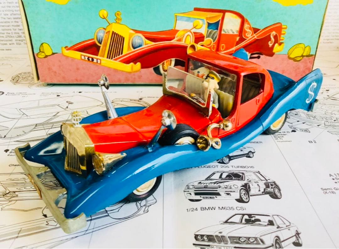 ポリトーイ　ドナルドダックモービル　ミニカー ディズニー 新品 ディズニートミカ ミッキーマウスとロードレーサーズ トミカ MRR