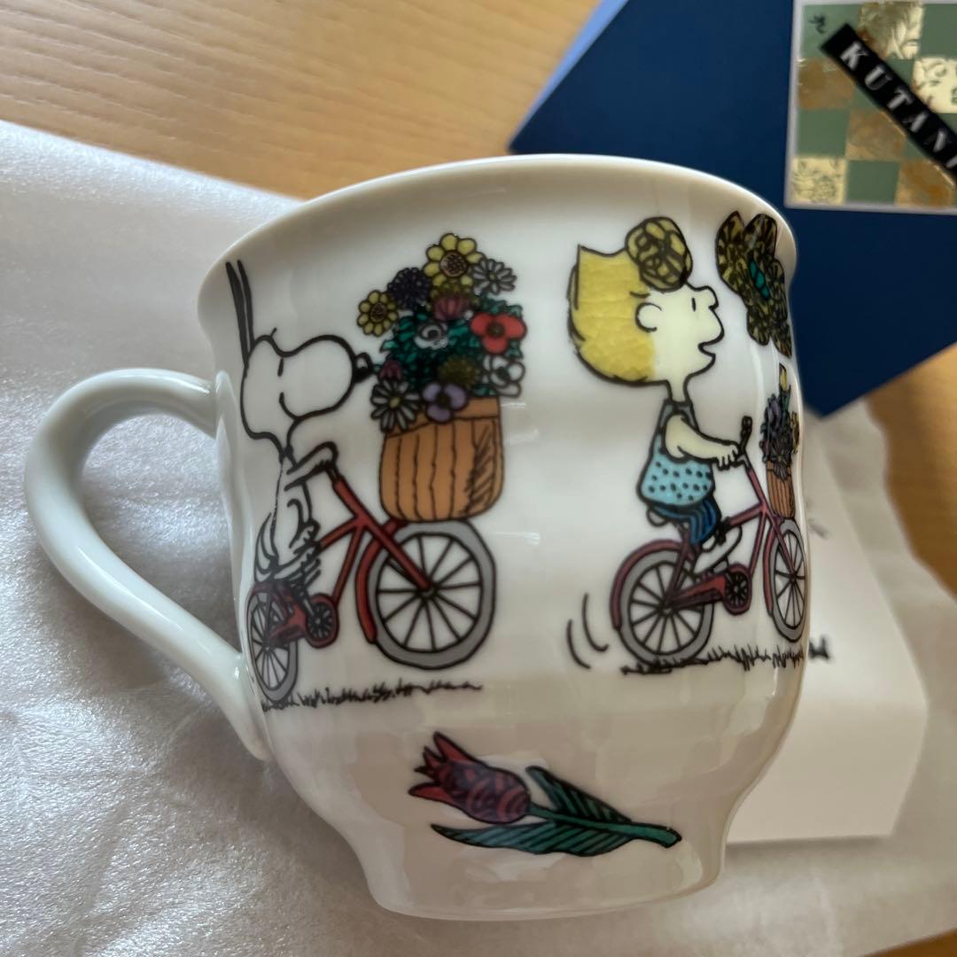 阪急百貨店 スヌーピーフェスティバル 九谷焼 マグカップ - メルカリ