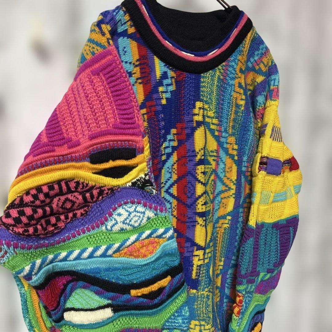 ⭐️超美品 COOGI 多色 ニットセーター SSオーストラリア製 - メルカリ