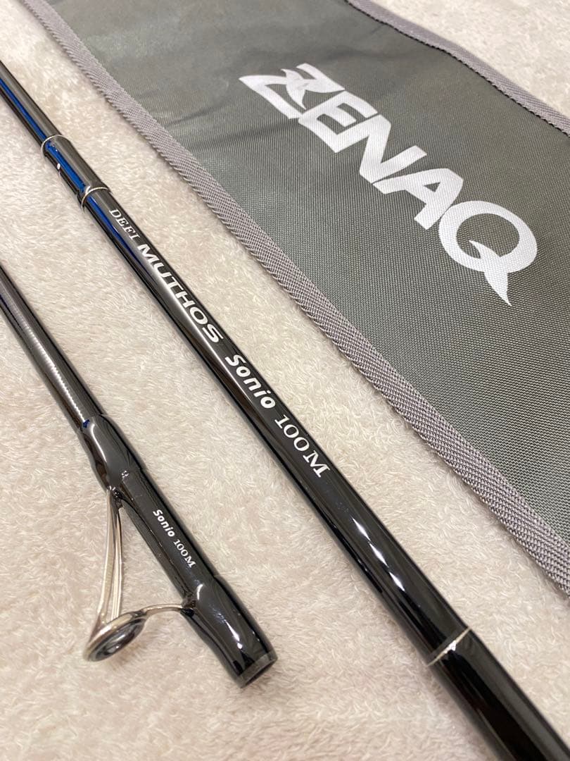 ロッド ZENAQ MUTHOS Sonio 100M RG Zenaq Muthos Sonio 100M RG Jigging Rod | Medium Power | NZ