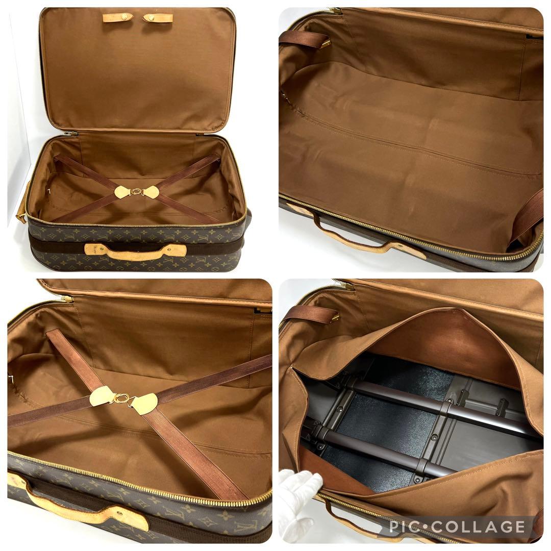 Louis Vuitton ルイヴィトン キャリーケース ペガス55 ブラウン - メルカリ