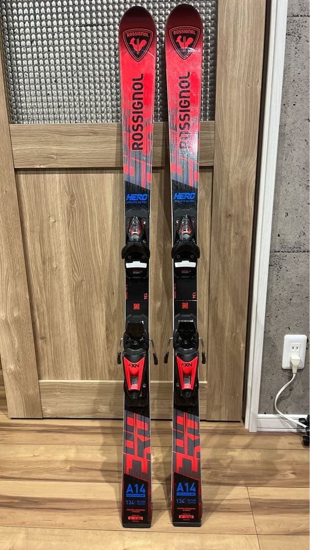 ロシニョール　ジュニア　GS アルペンスキー　レーシングスキー ROSSIGNOL（ロシニョール） 2024 ROSSIGNOL HERO JR KID-X + KID 4 GW