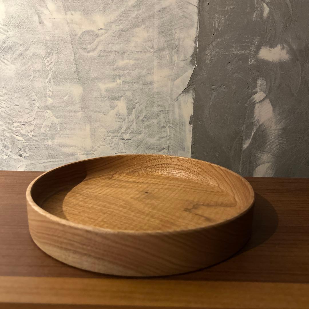 堀宏治　深丸盆 くるみ（24.5cm）　未使用②