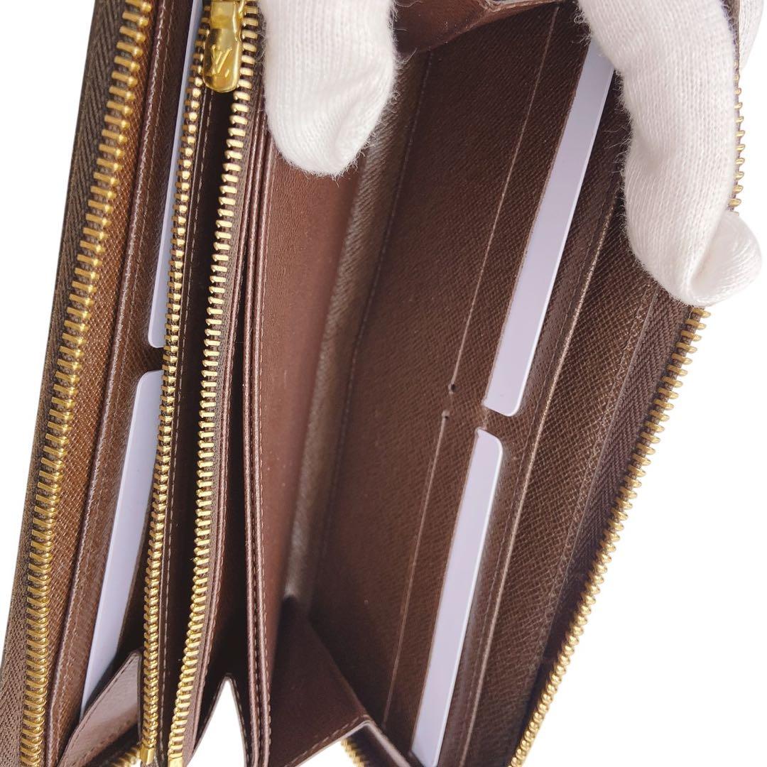 SS級美品】LOUIS VUITTON ダミエジッピーウォレット☆鑑定済