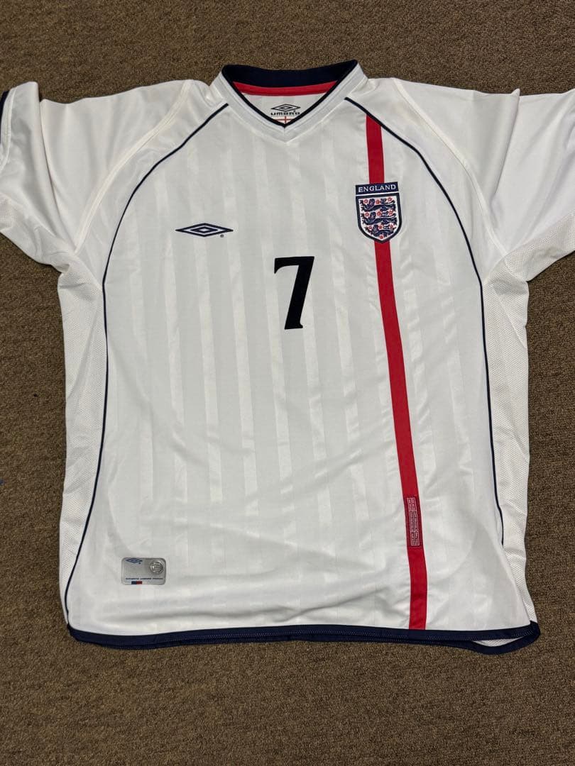 Umbro イングランド代表 ホワイトシャツ サイズ7 Umbro イングランド代表 シャツ - メルカリ