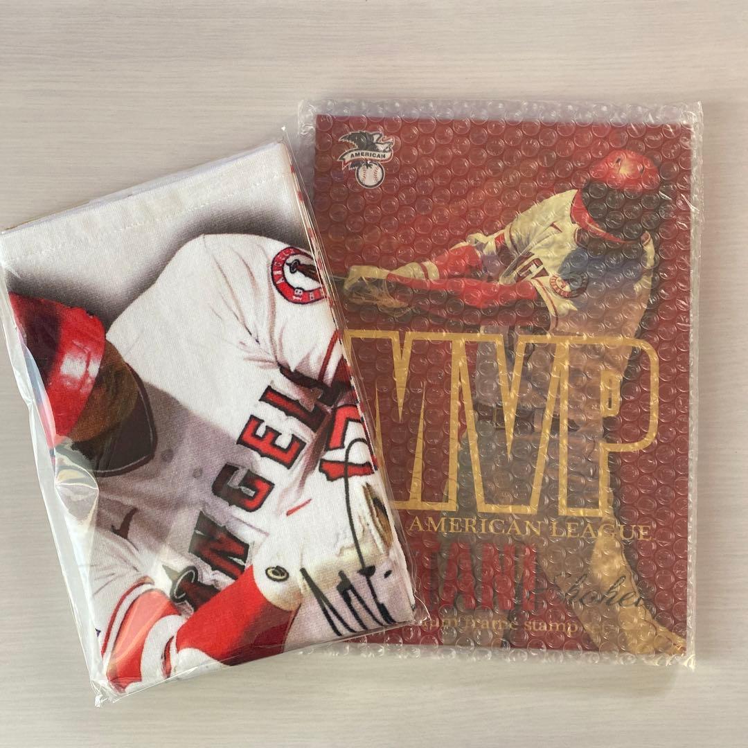 大谷翔平　MVP受賞記念フレーム　タオル他 大谷翔平 MVP受賞記念フレーム タオル他 大谷翔平 MVP受賞記念フレーム