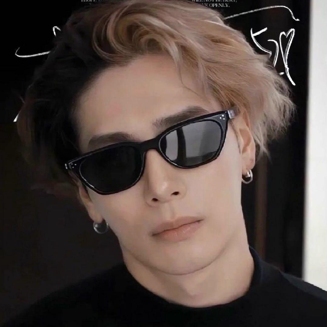 GENTLE MONSTER ブラック キャットアイサングラス COOKIE