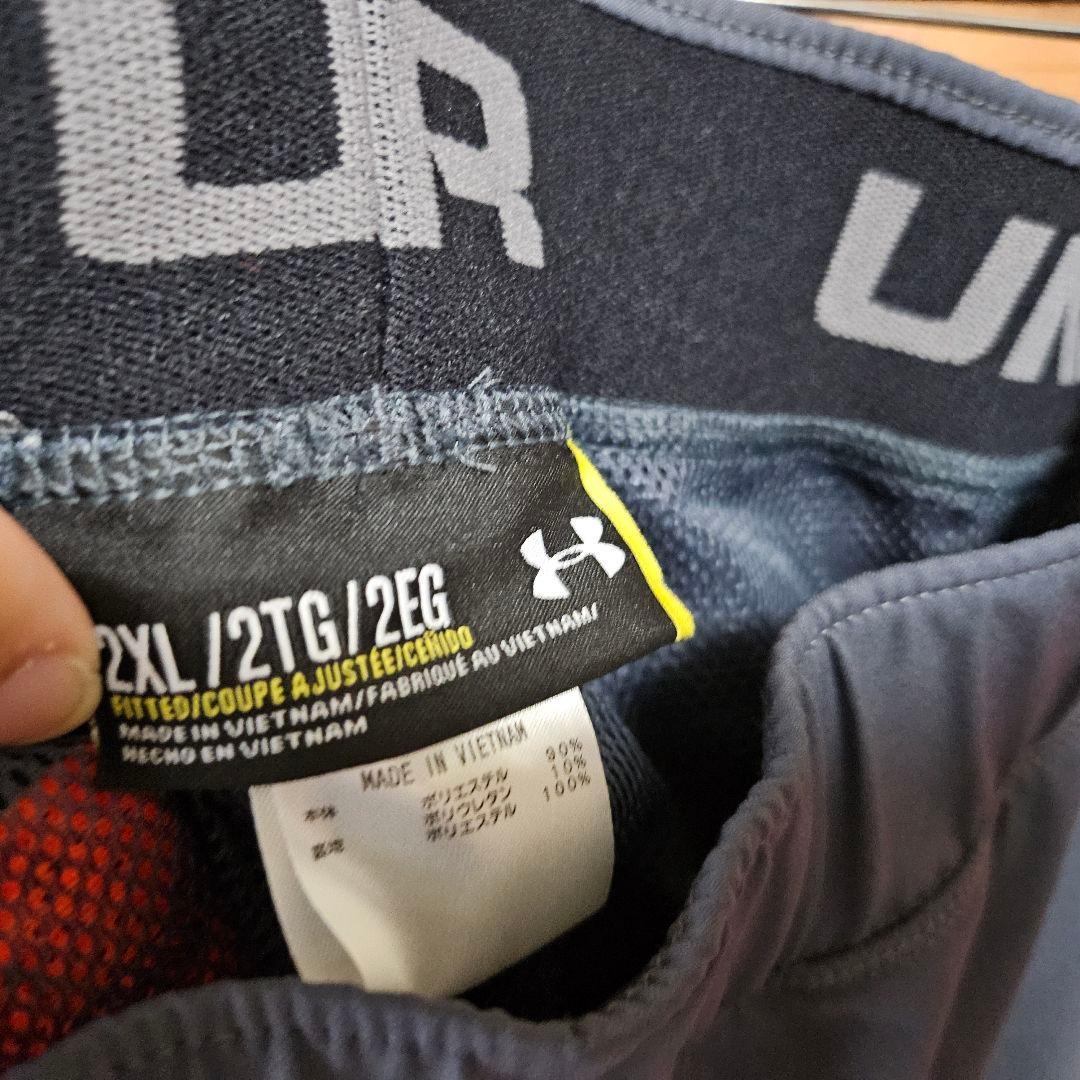 アンダーアーマー ストア ヒートギア ウインド 上下セット 裏メッシュ 2XL