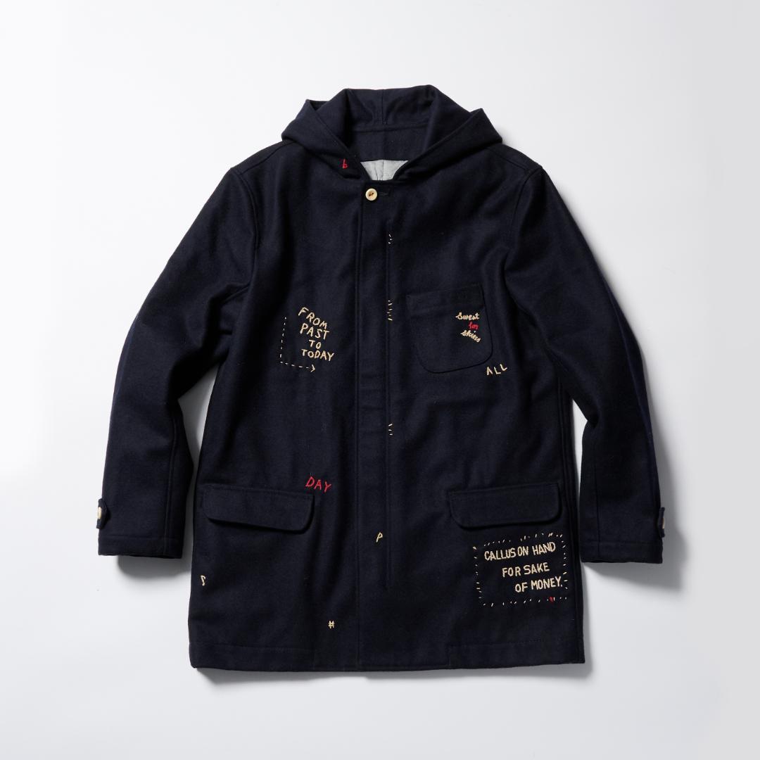 PORTER CLASSIC MELTON COAT W/ HOOD 金沢限定 PORTER CLASSIC MELTON COAT W/ HOOD 金沢限定 メンズ