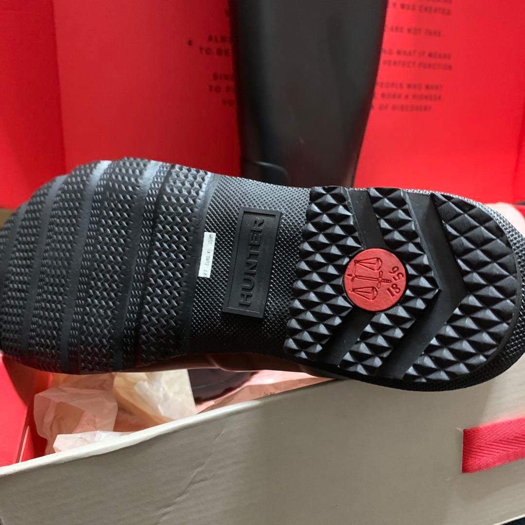 ◇HUNTER◇26~26.5cm⚫︎EU40/41⚫︎ブラック長靴【未使用品】 - メルカリ