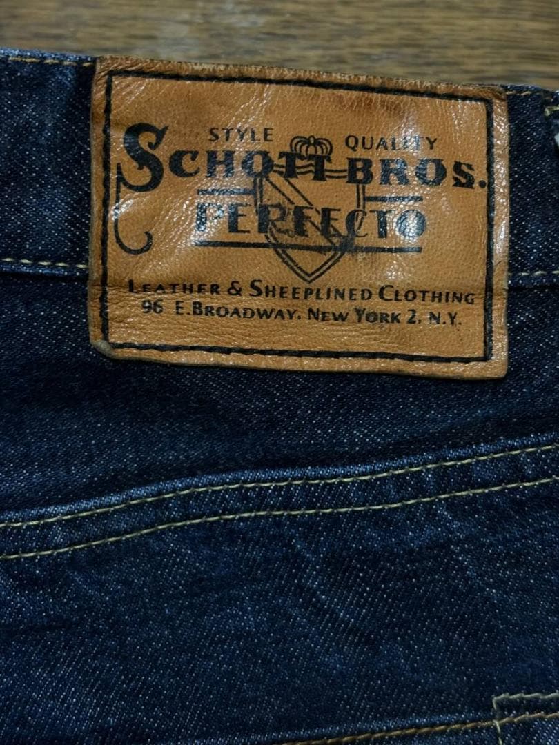 SCHOTT ショット STYLE No 3136038 ワークデニム パンツ