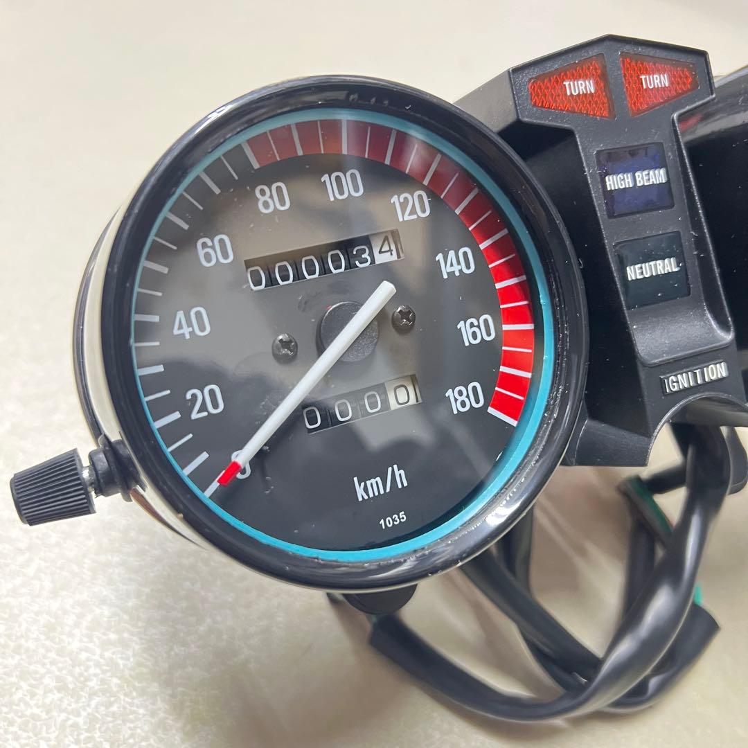 コピーに注意！Z400FX・E1 E2 E3リプロメーター メーターユニット