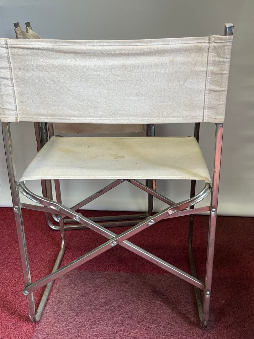 イタリア製 ビンテージ アウトドアチェア LEROLIN社製 2脚