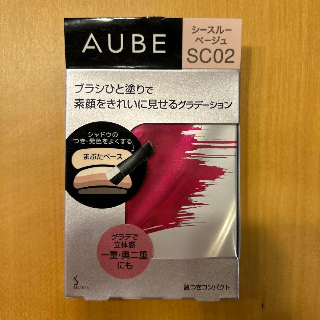 【AUBE】 アイシャドウ SC02 シースルーベージュ4.5g 楽天市場】アイシャドウ AUBE ブラシひと塗りシャドウN SC02