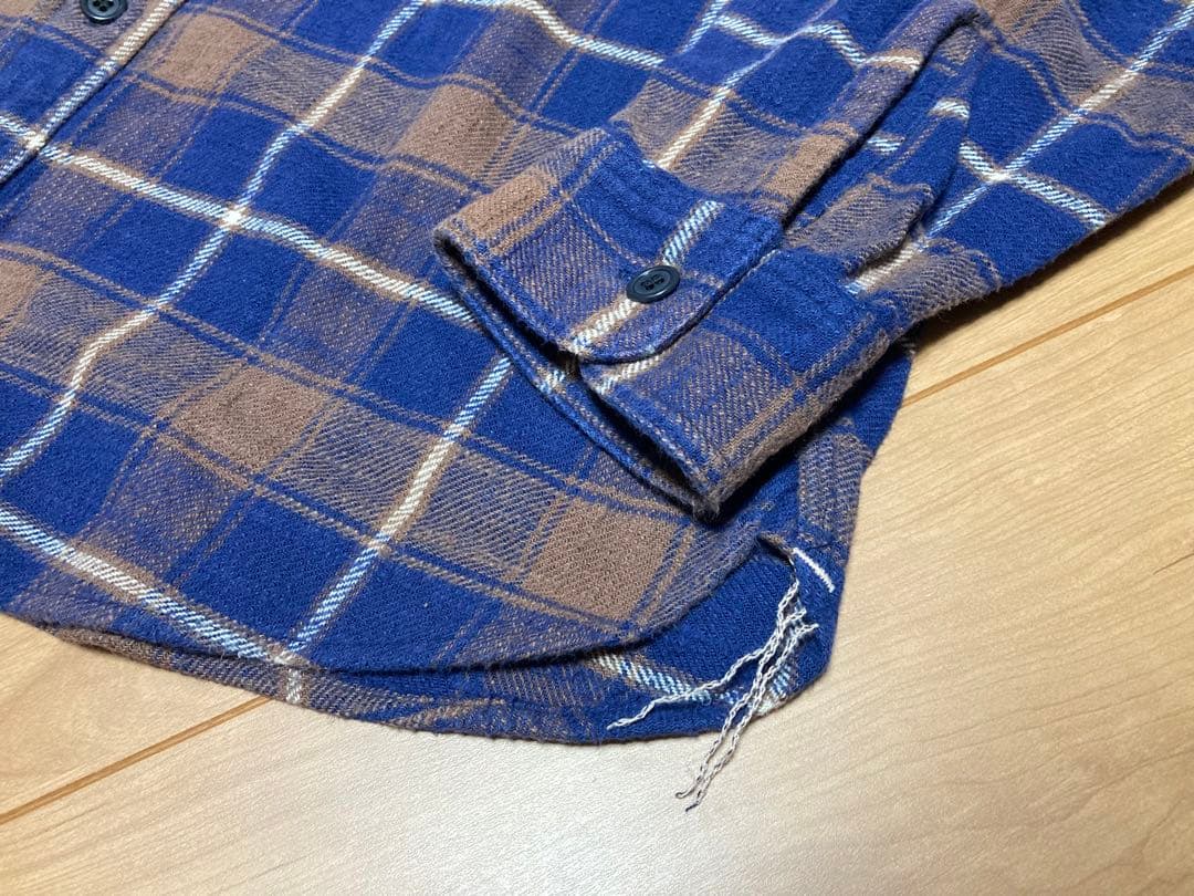 《最終値下げ》BONCOURA ワークシャツ タータンチェック 40