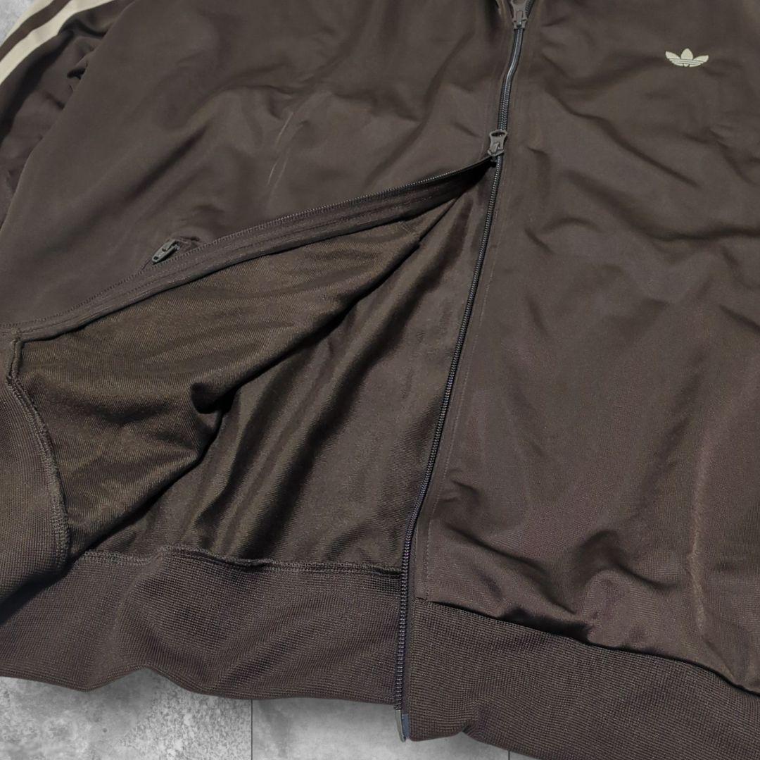 3XL アディダス トラックジャケット ブラウンベッケンバウアー