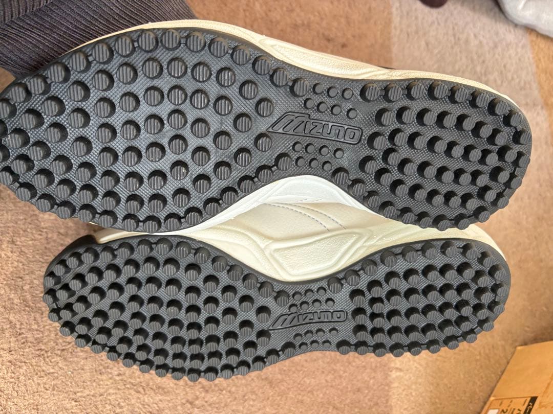 ☆レア商品☆Mizuno ゴルフシューズ 26.5cm ホワイト/ブルー