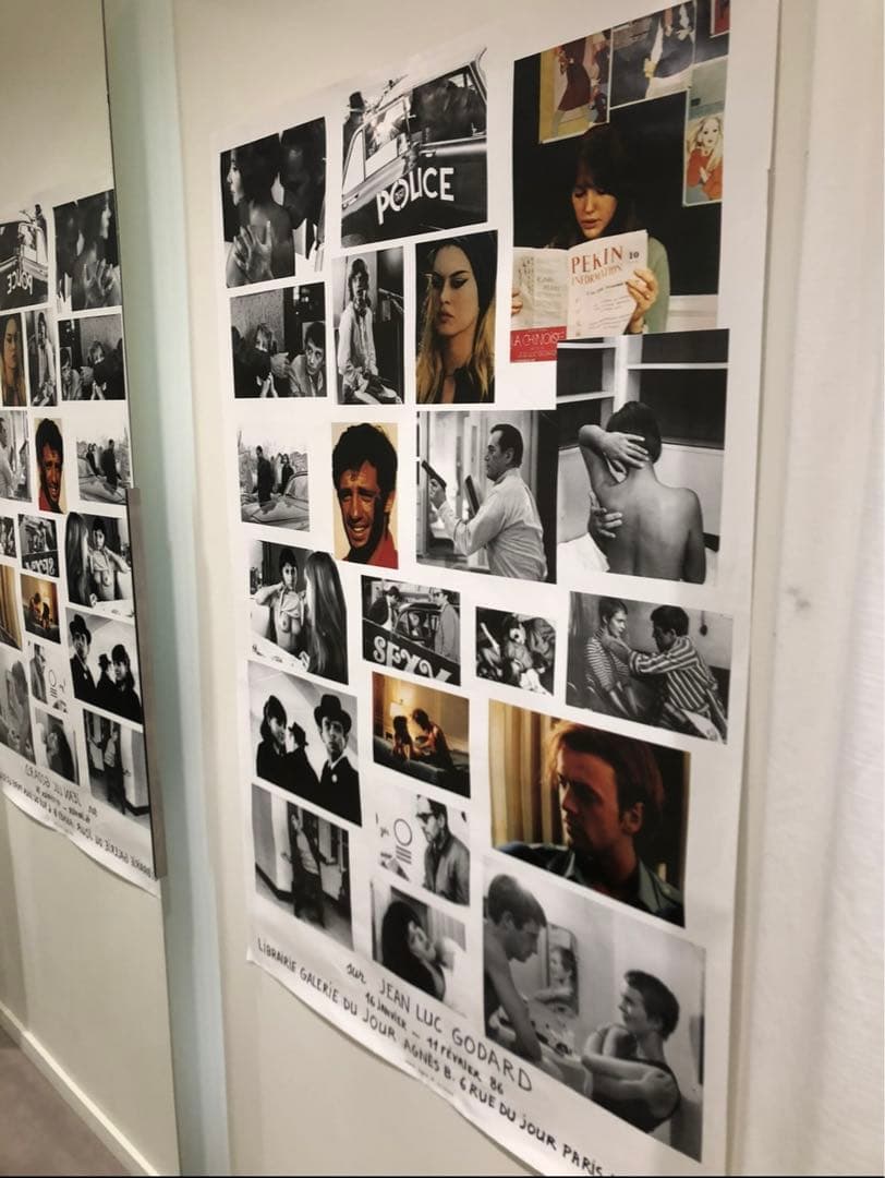 アニエスベー ジャンリュックゴダール ポスタージャン リュック