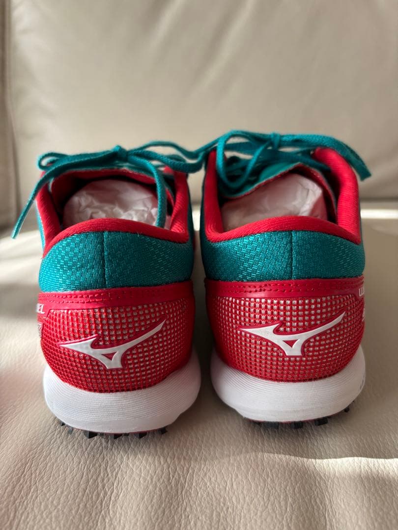 【美品】ミズノ マラソンシューズ 26.5cm 「WAVE DUEL GTZ」❶