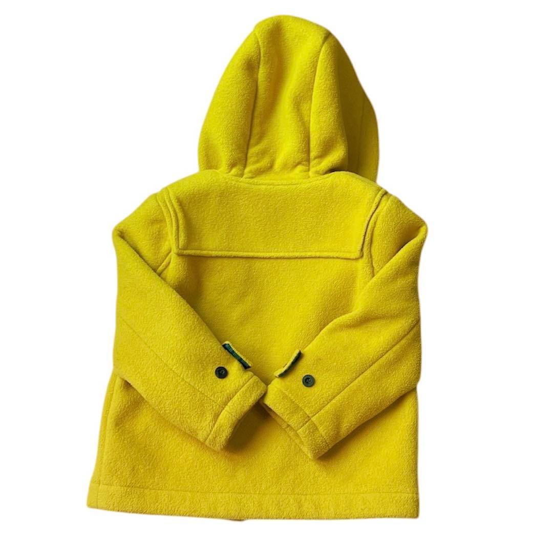 ファミリア ダッフルコート 110 黄色 イエロー - メルカリ