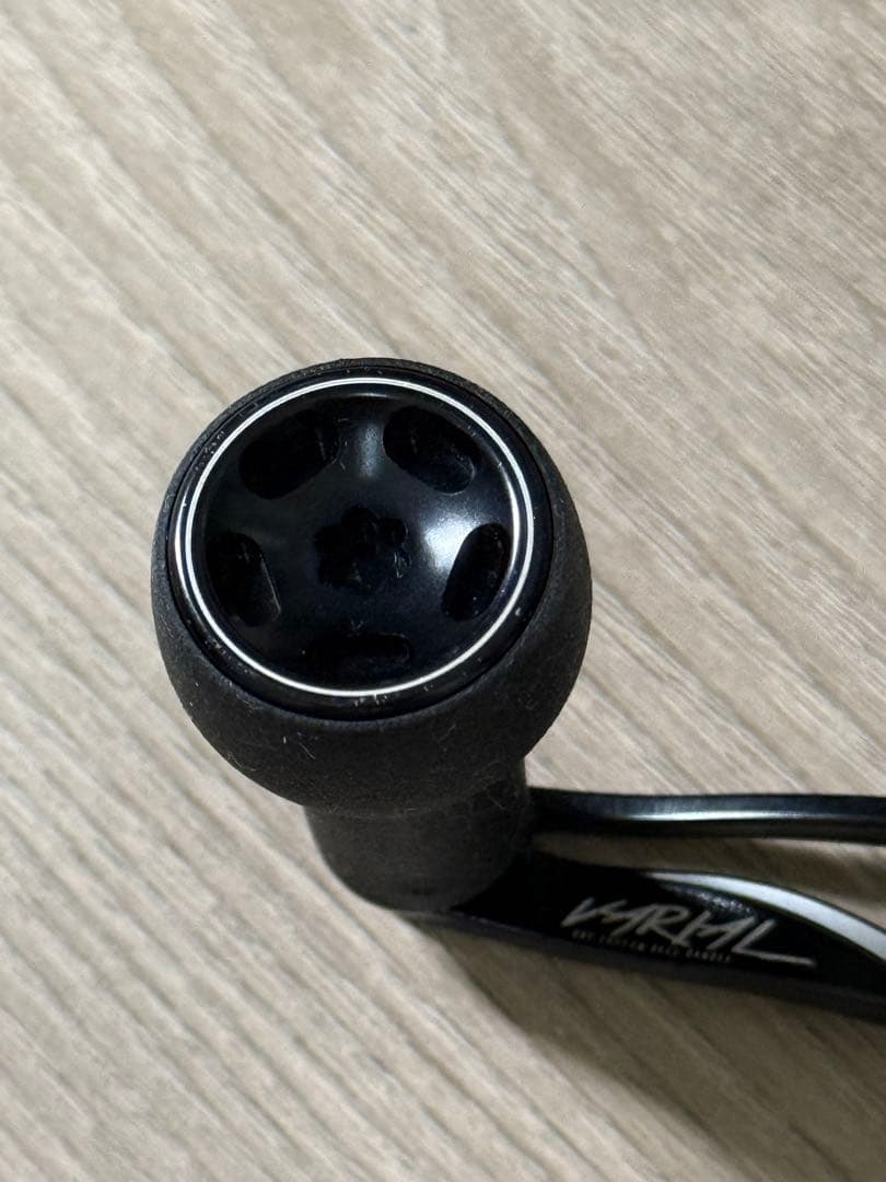 DRT バリアル ハンドル 95 ブラック レンチ、ナット付き