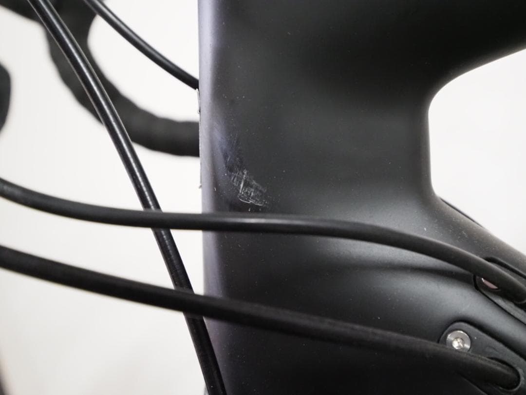 走行50キロ 毘沙 5号 M カーボンフレーム ディスクブレーキ エアロ