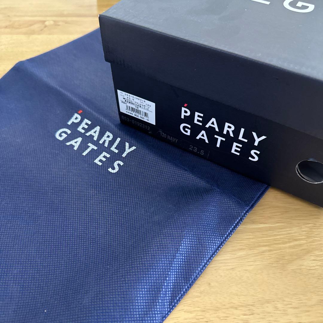 パーリーゲイツ定番ハイカットスパイク【23.5cm】