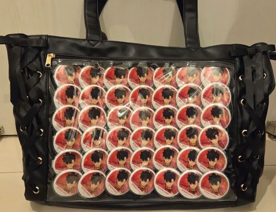 痛バッグ Lサイズ ハイキュー 黒尾鉄朗 ハイキュー！！』魅せ窓☆ショルダーバッグ （特製アクリルチャーム