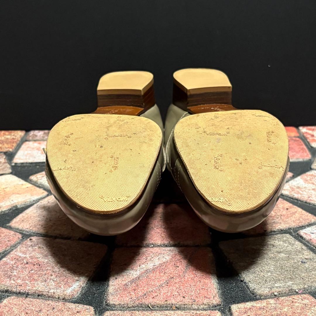 【美品】chausser ショセ　ダブルモンク　24.0cm 希少　メダリオン